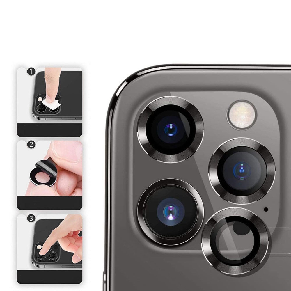 iPhone 12 Pro Kameraschutz Objektiv Ring Protector Abdeckung - Gold