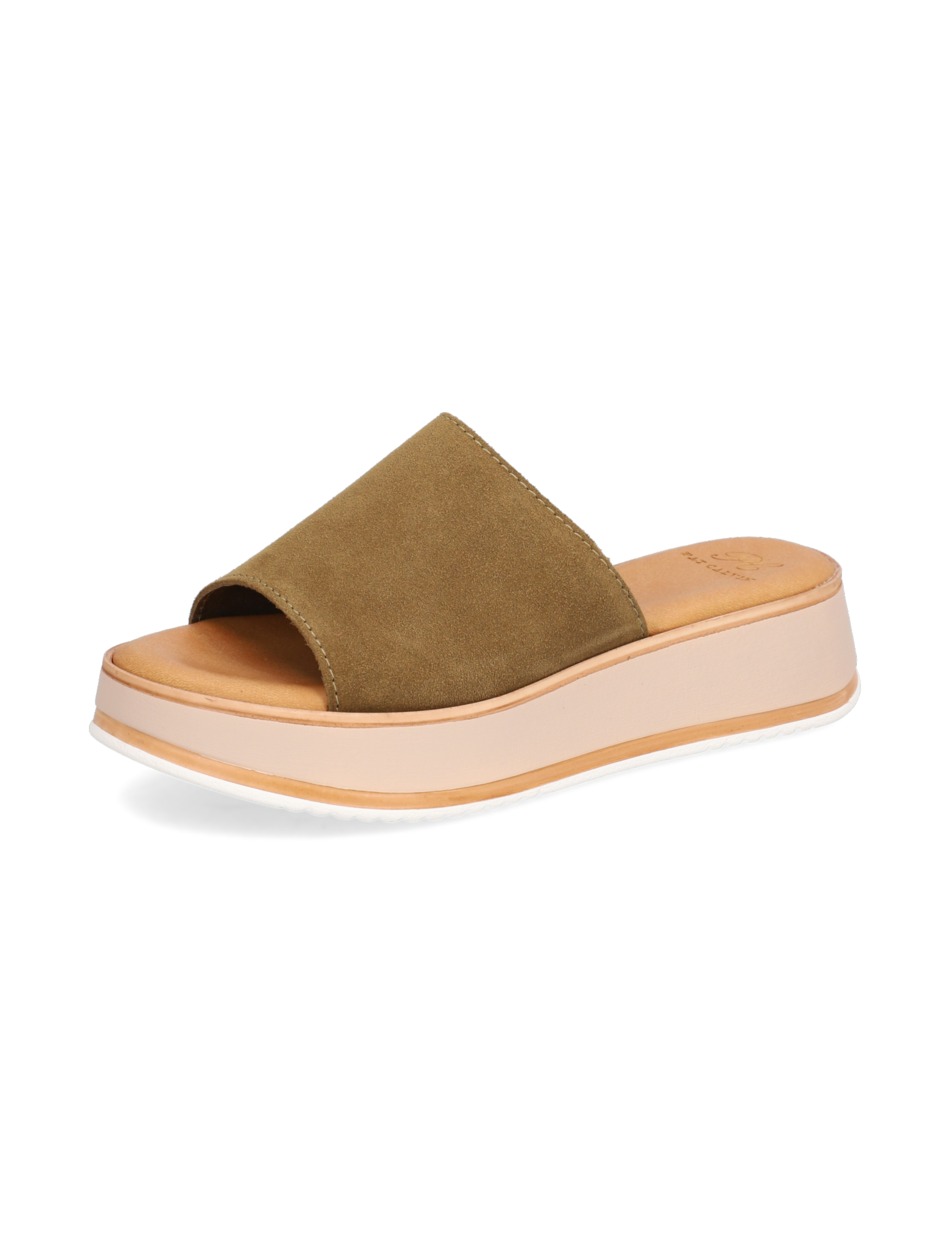 Veloursleder Pantoffel