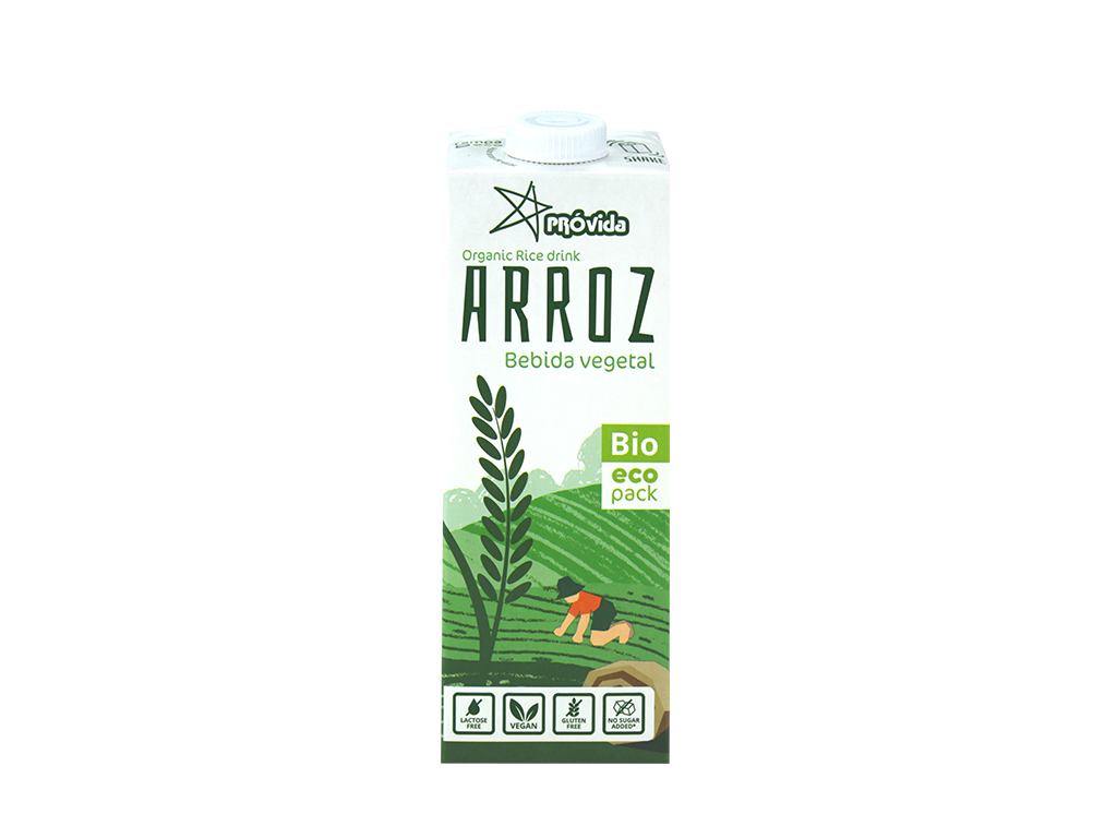 BEBIDA VEGETAL PROVIDA ARROZ BIO SEM GLÚTEN 1L