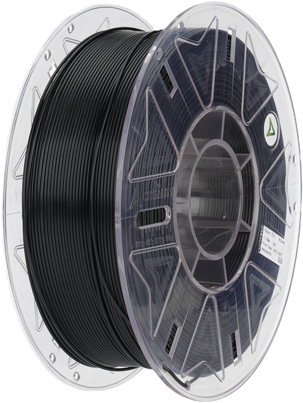 Creality  Hyper PLA RFID Black, 1,75 mm / 1000 g    Maximale Druckeffizienz mit RFID Erkennung in Schwarz
