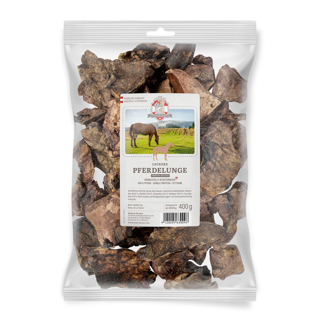 Sissi & Franz Pferdelunge 400g