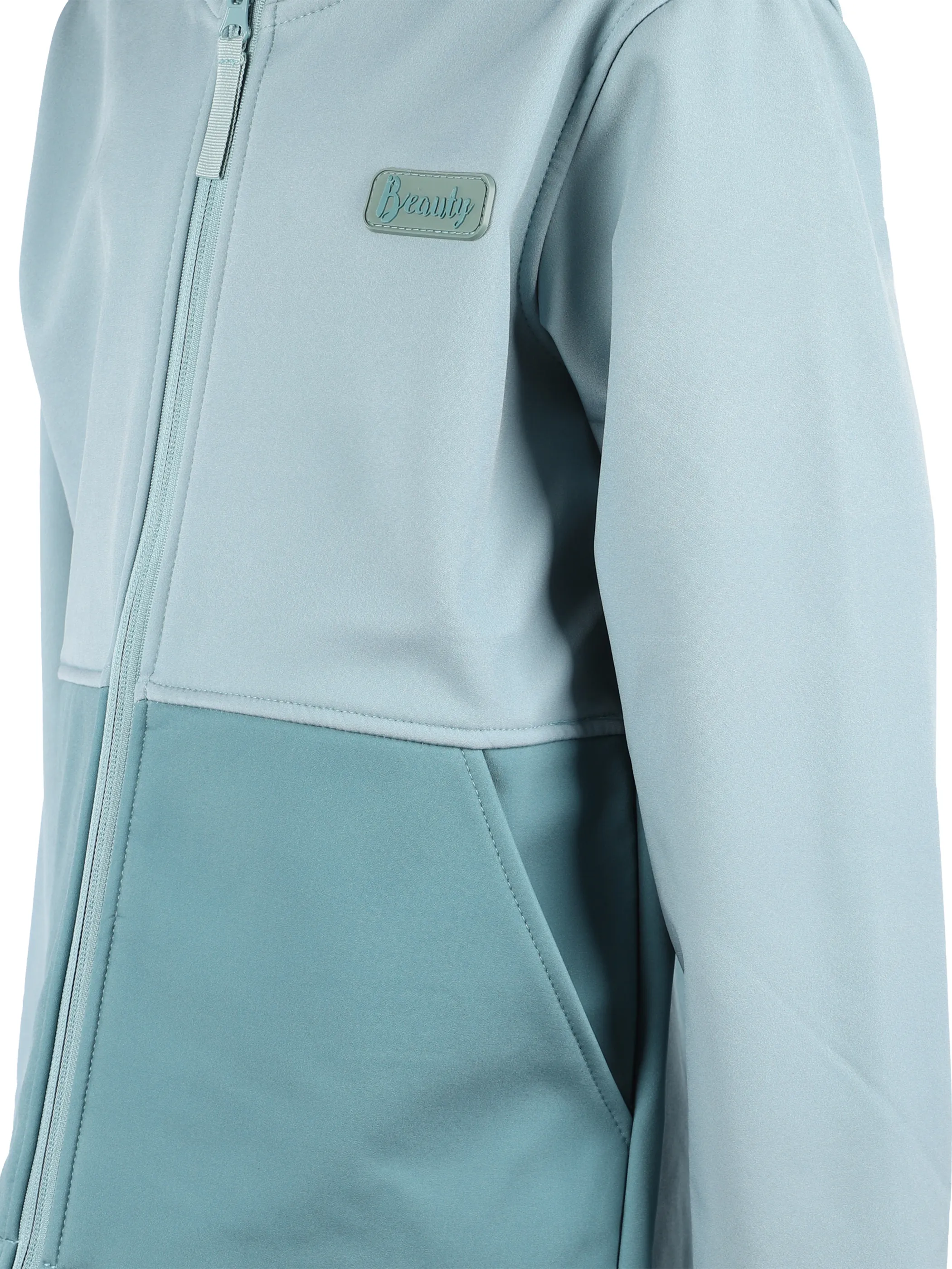 Mädchen Softshelljacke mit Kapuze