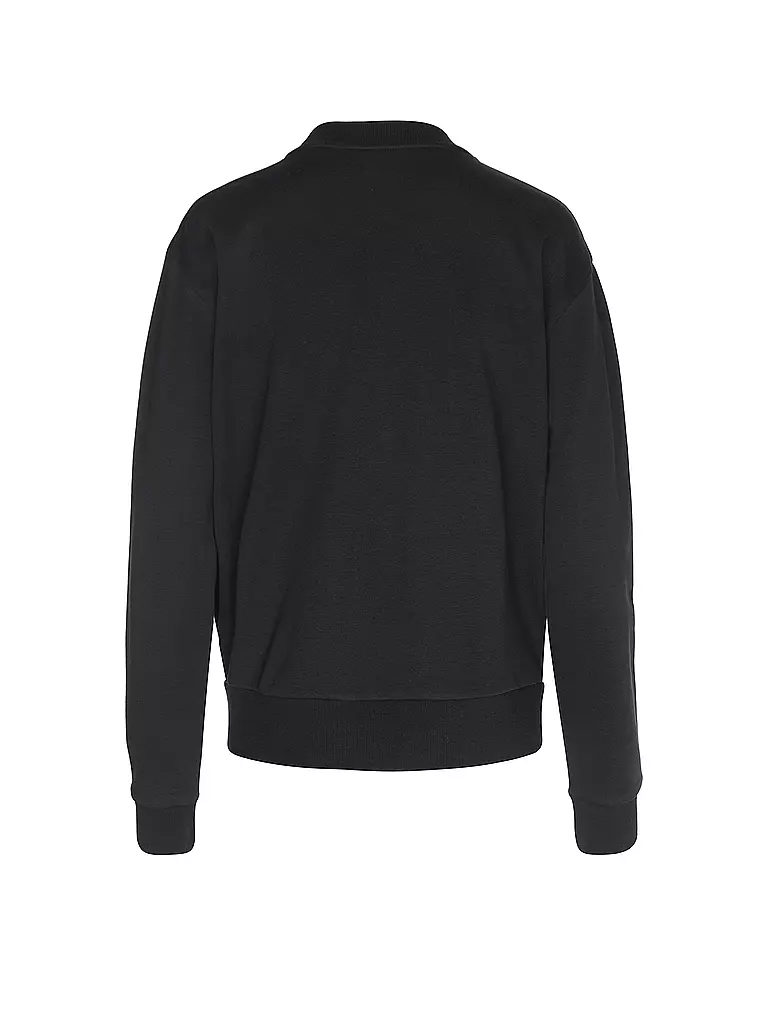 BOSS Sweatjacke CP STRIPE schwarz