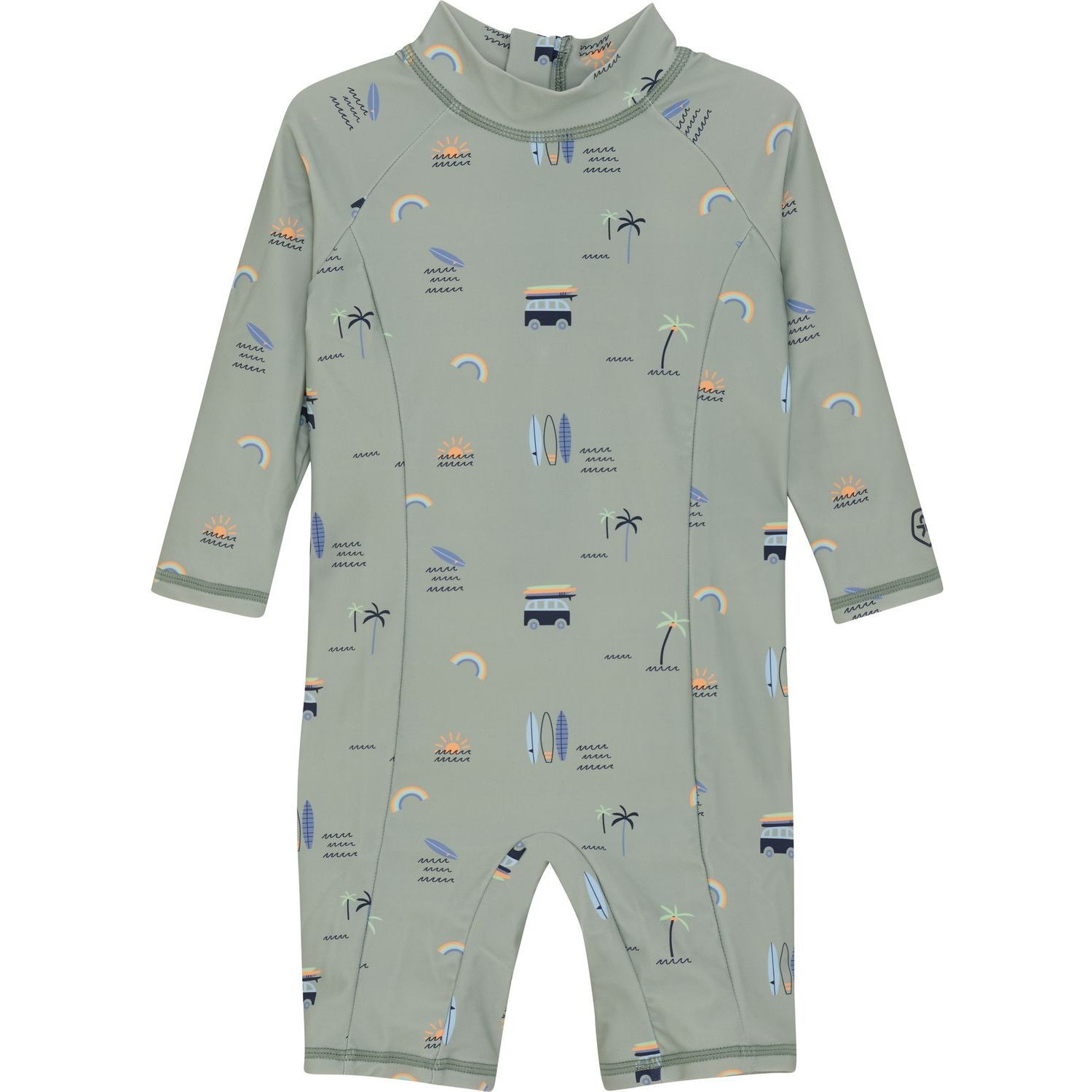 Color KidsBaby Suit L/S, AOP