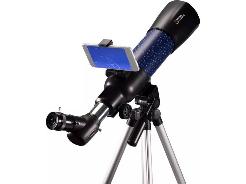 National Geographic Teleskop 40/400 Kinderteleskop mit Augmented-Reality-App