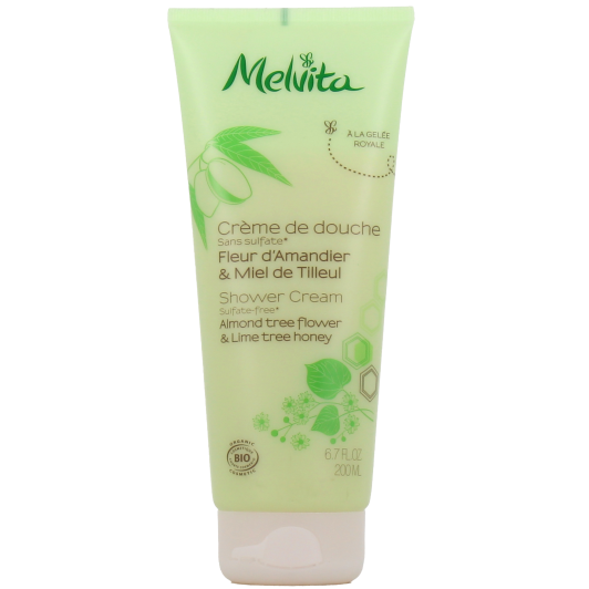 Gel douche amande et miel de tilleul Melvita