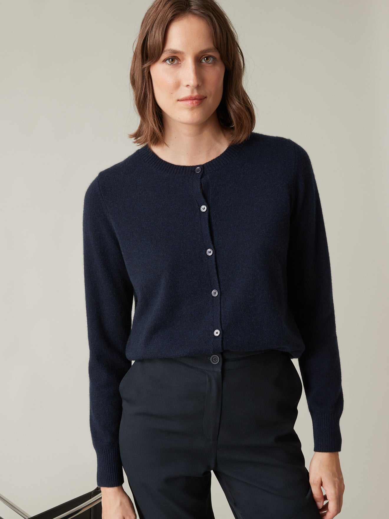 Cardigan boutonné femme - Collection Cachemire