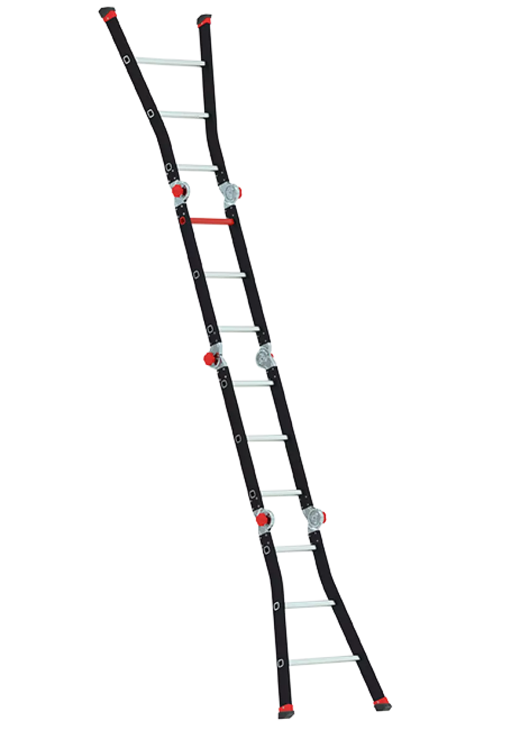 Altrex Varitrex PRO  Vouwladder incl. platform - Aluminium - 4x3 sporten