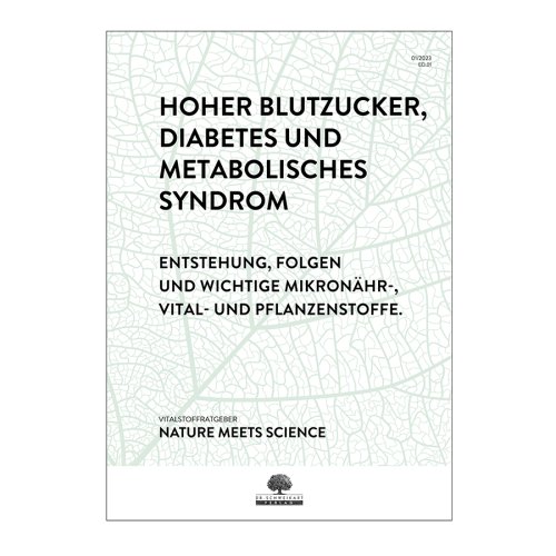 Sunday Natural Products  Hoher Blutzucker, Diabetes und metabolisches Syndrom