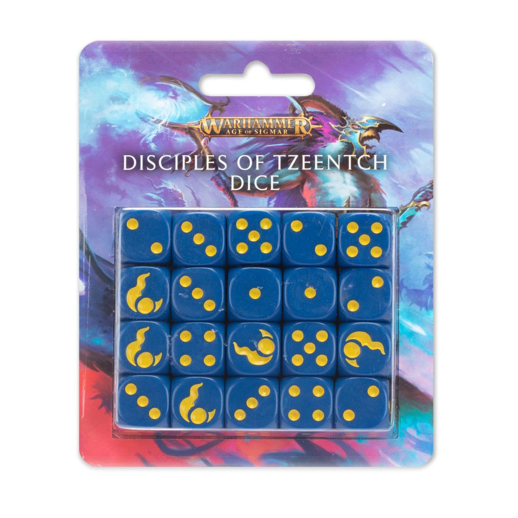 Age of Sigmar : Disciples of Tzeentch - Dice Set