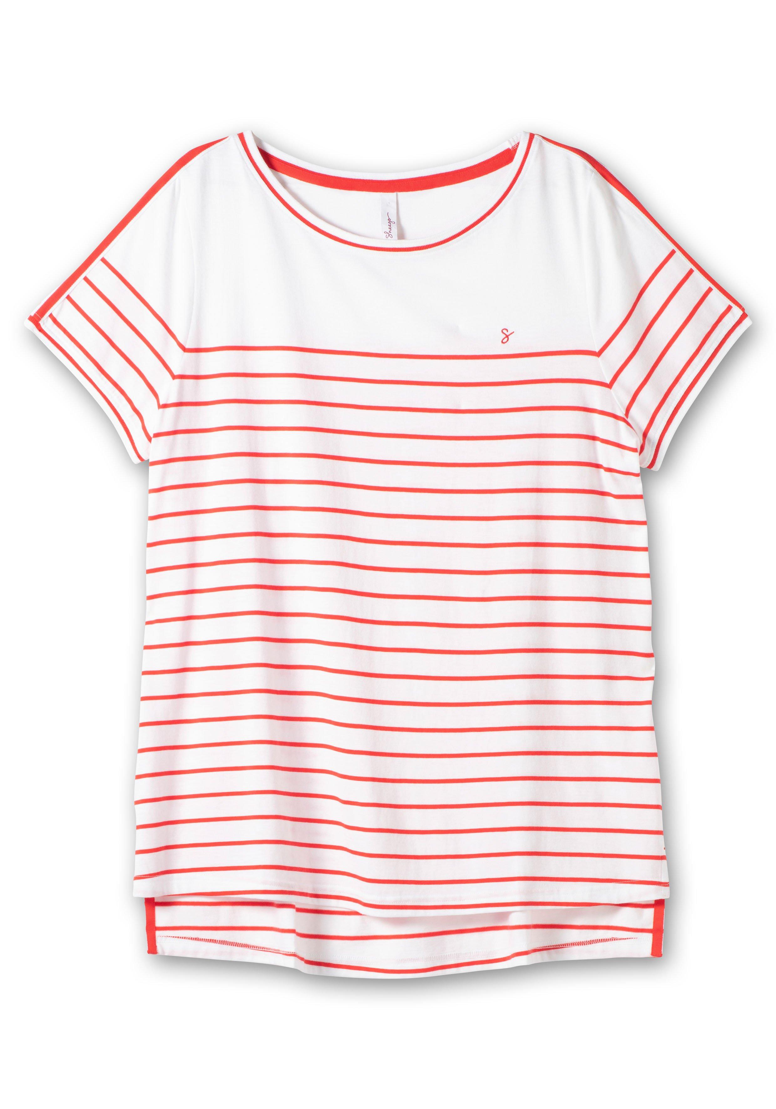 Ringelshirt mit Kontrastdetails