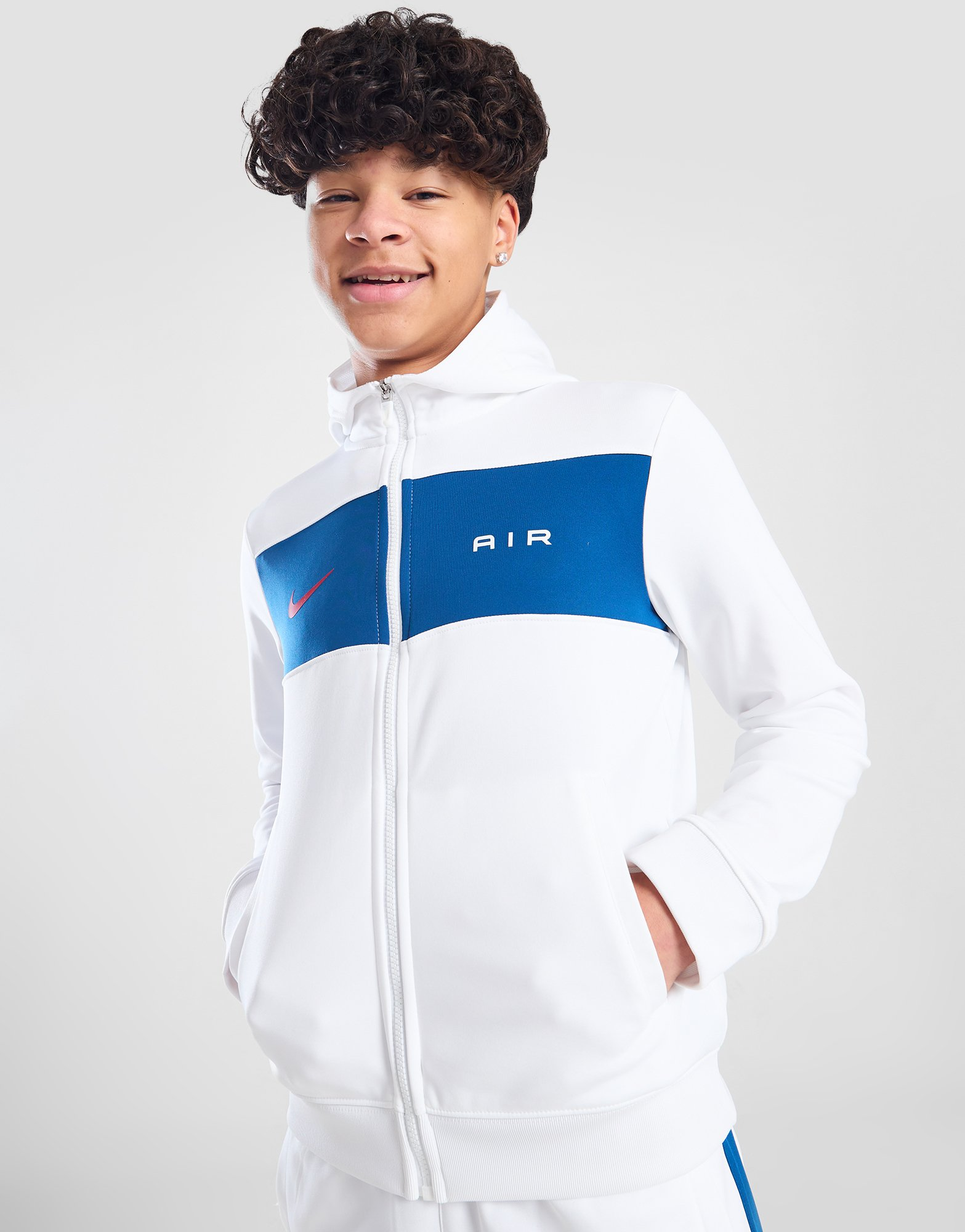 Nike Air Swoosh Full Zip Hoodie Junior
