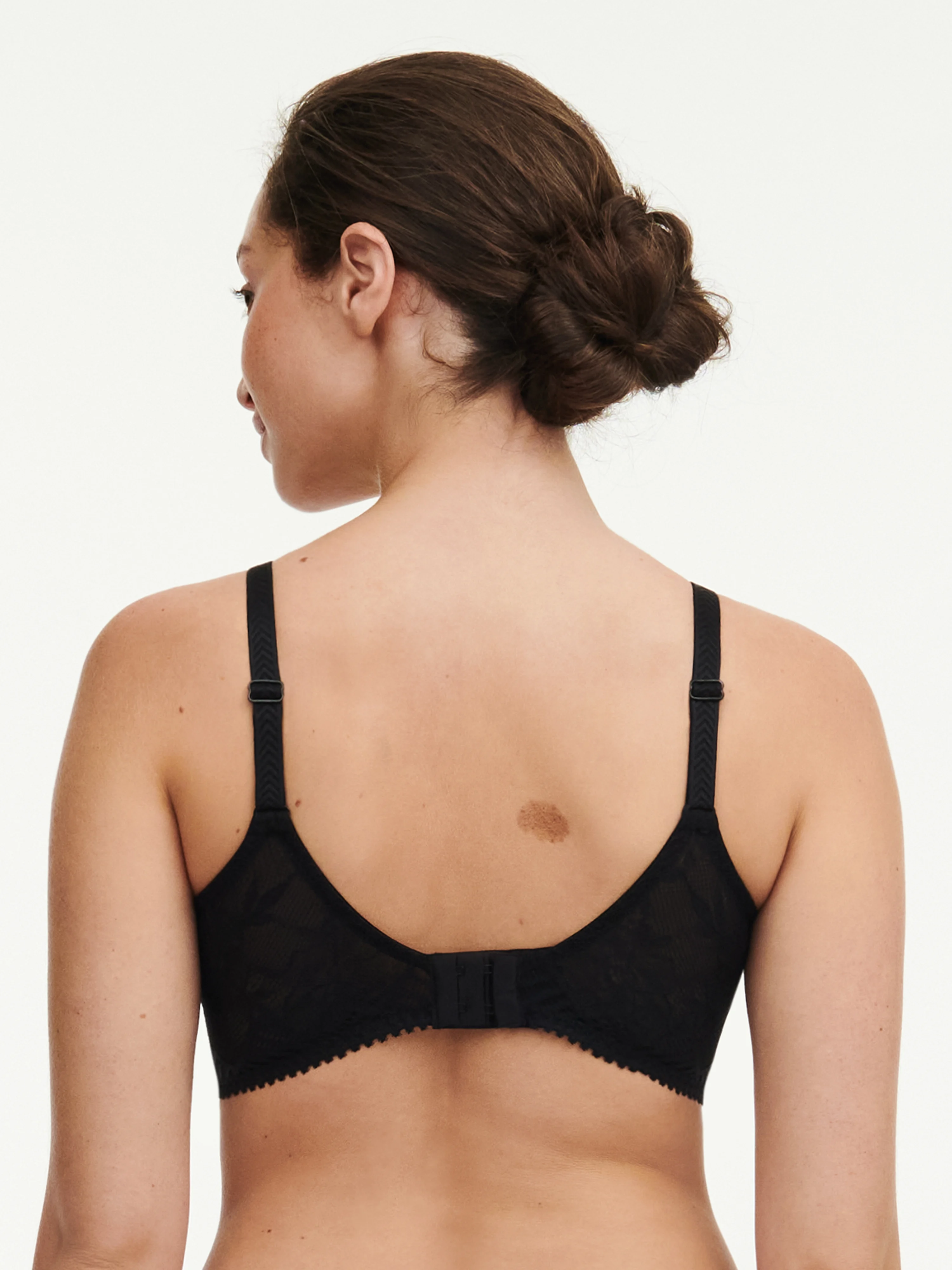 ORIGINS - Soutien-gorge sans armature maintien en dentelle | Noir