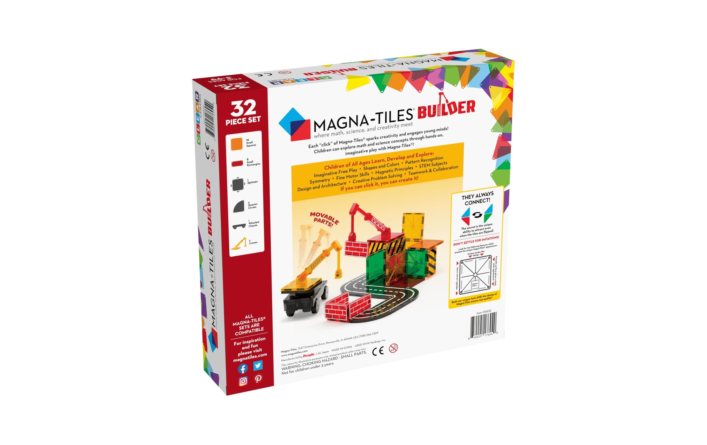 Baustellen Set 32-teiligPädagogisches Magnetspielzeug