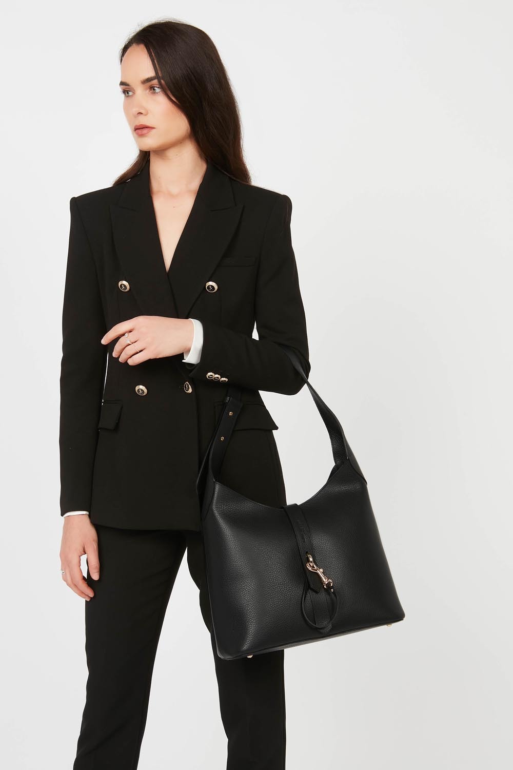 Foulonné Double Hook-Grand sac hobo