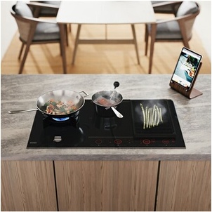 Plaque mixte Asko HIG89524BGF1 Butane MAT