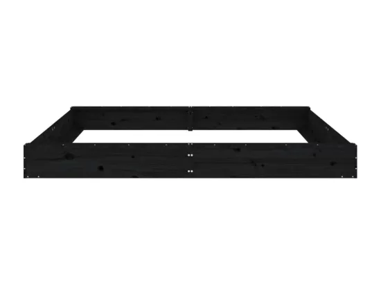 Bac à sable jeu bois marron 200 x 200 x 20 cm 02_0041525