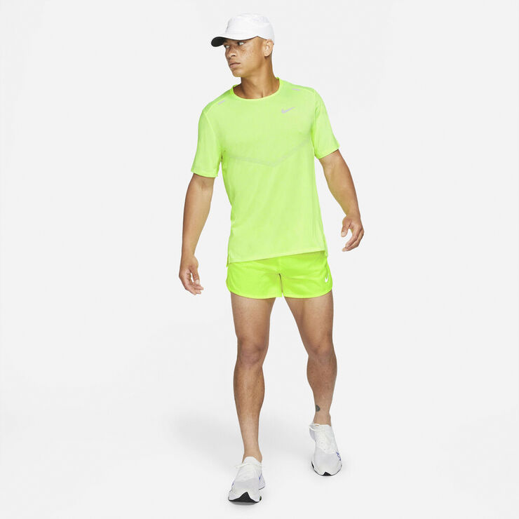 Nike Dri Fit Rise 365 Lobe T Shirt Grøn
