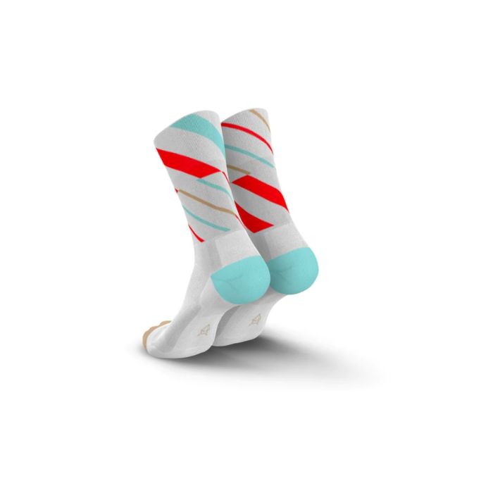 Incylence Unisex Strømper Angles Ultralight Socks Hvid