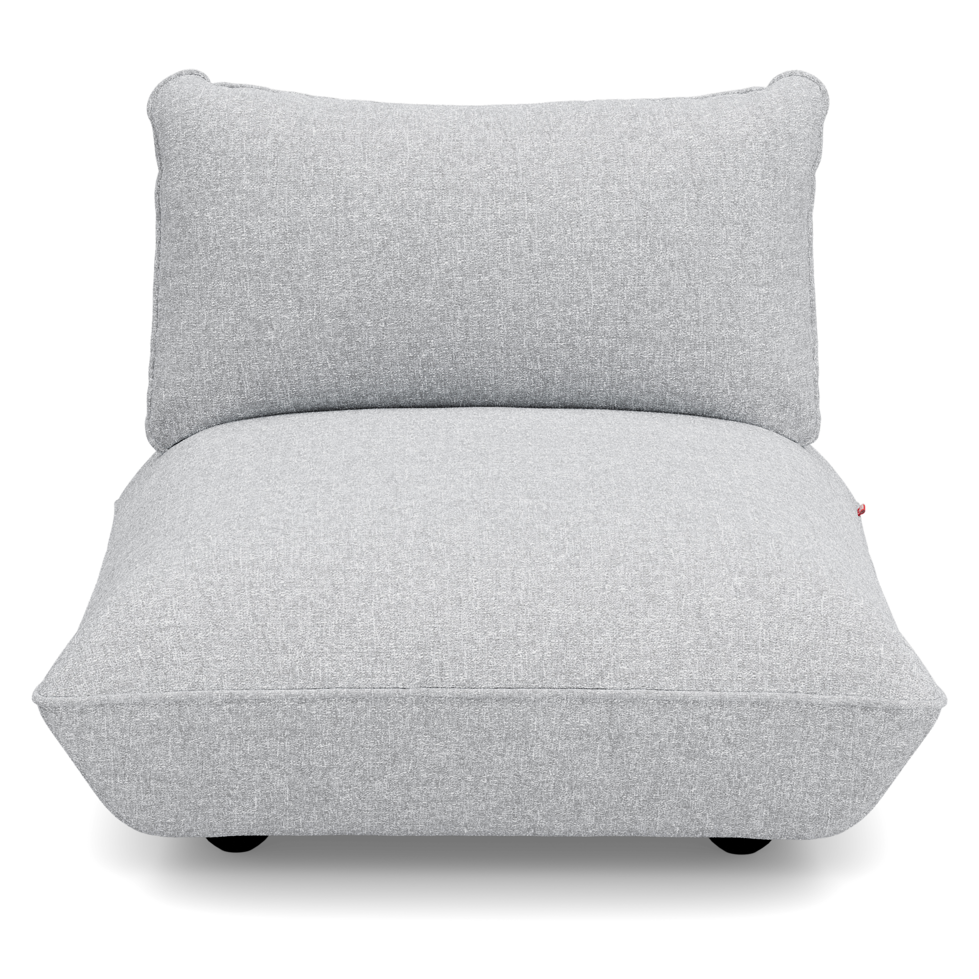 Fauteuil Sumo boucle recycled grey melange