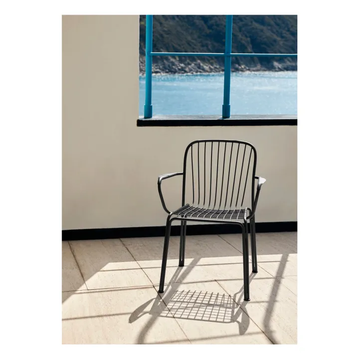& Tradition Chaise avec accoudoirs Thorvald SC95, Space Copenhagen | Noir