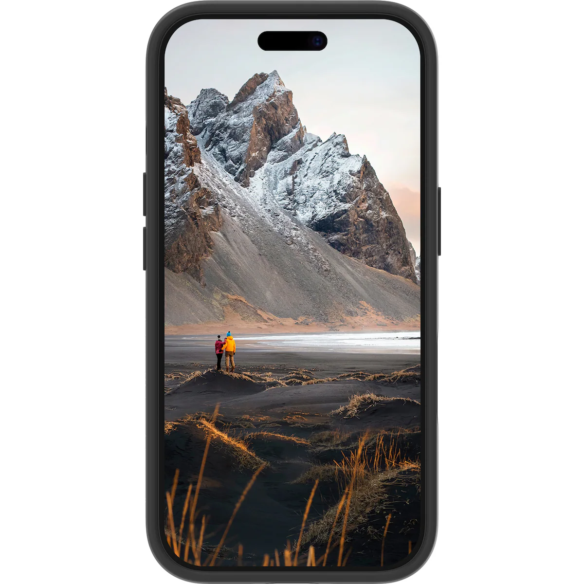 Dbramante1928 Iceland Ultra MS Kickstand iPhone 15 deksel (sort)