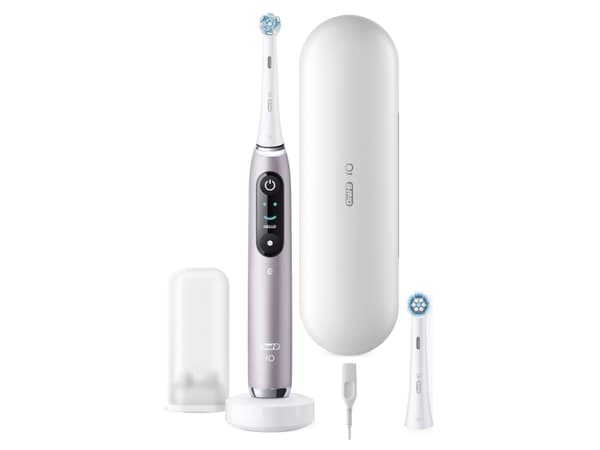 Oral-B tannbørste iO Series 9N Rose Quartz magnetisk tannbørste + ekstra hode