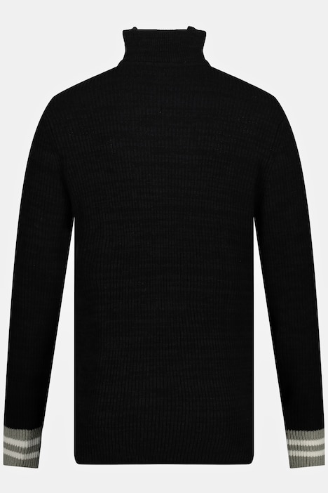 JAY-PI Stricktroyer, Skiwear, Rippstrick, Zippkragen,