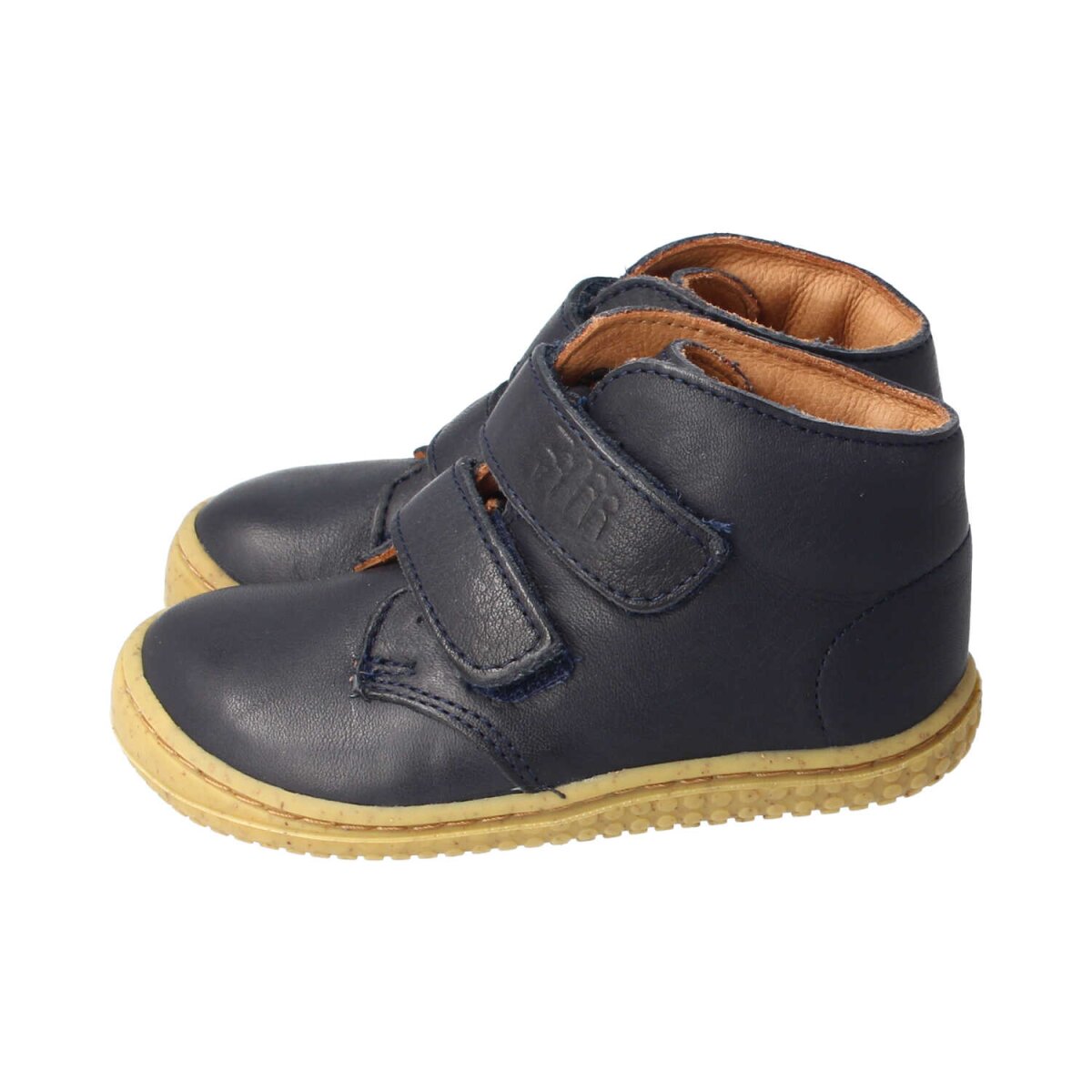 B3212-2 navy SOFT-FEET BIO-nappa leather velcro Weite/M