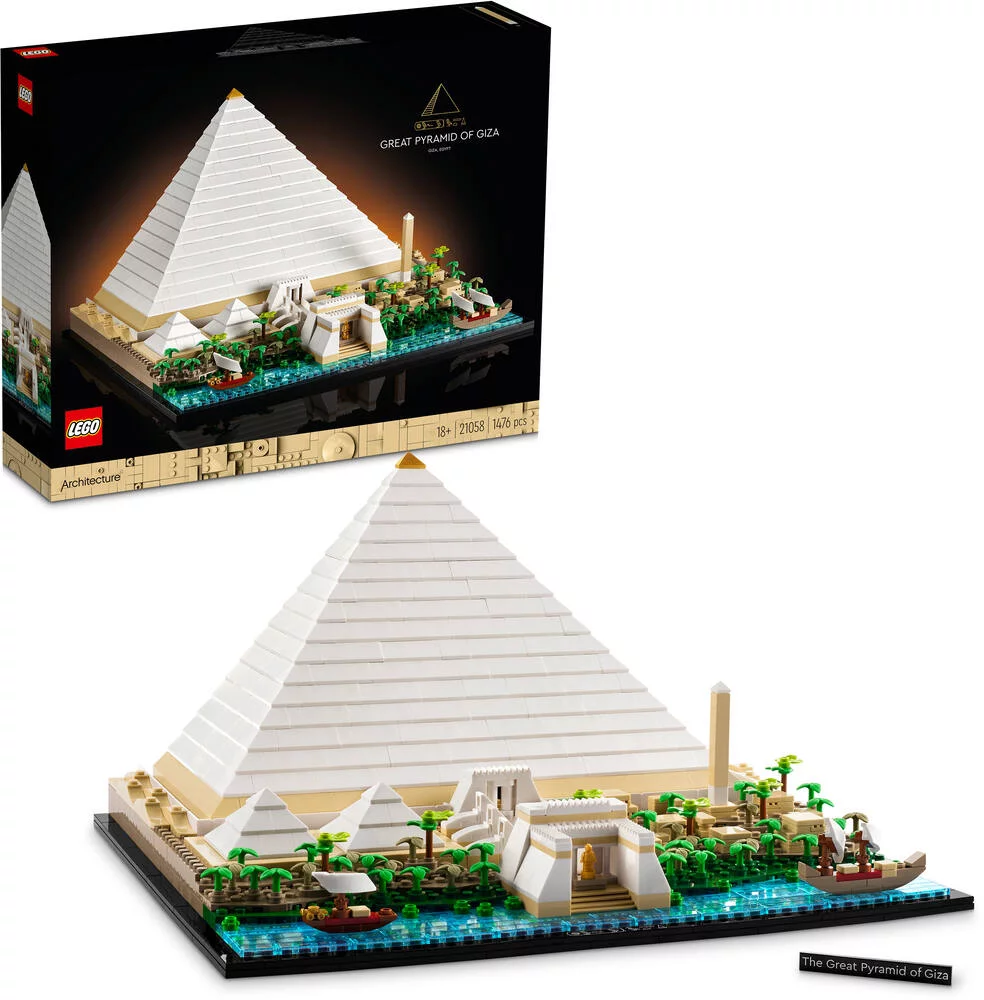 LEGO®ARCHITECTURE 21058 LA GRANDE PYRAMIDE DE GIZEH