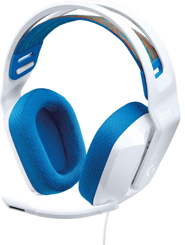 Logitech G335 gaming headset (hvid)