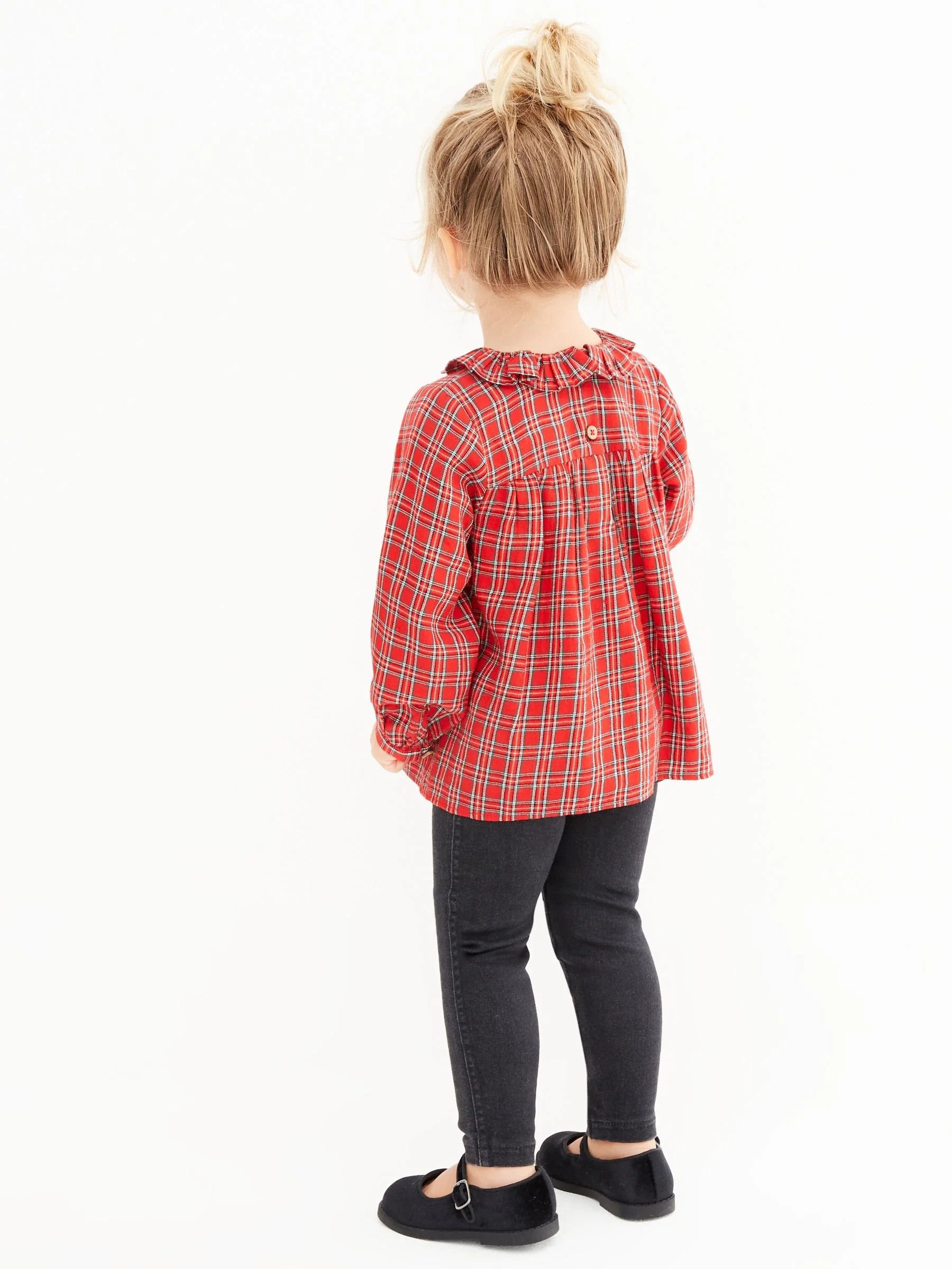 Zwart denim - Jegging met elastische taille (3 mnd-7 jr)