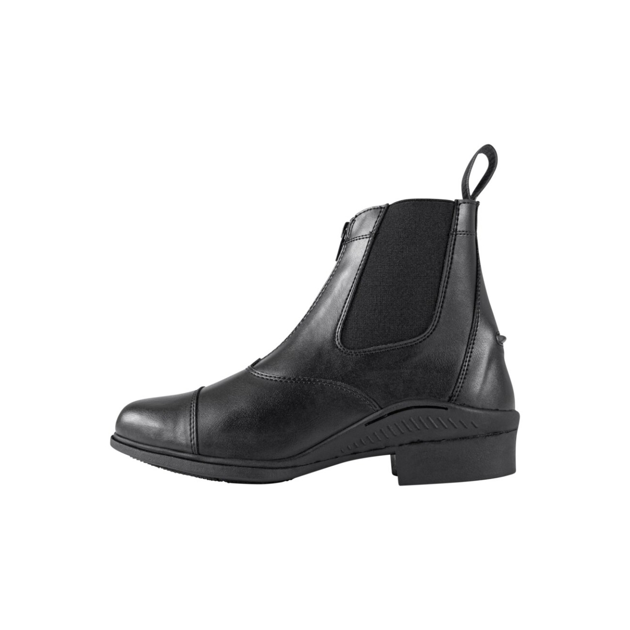 GOLDHORSE Winter Unisex-Reitstiefelette Eco II Frontzip schwarz 37 - EU