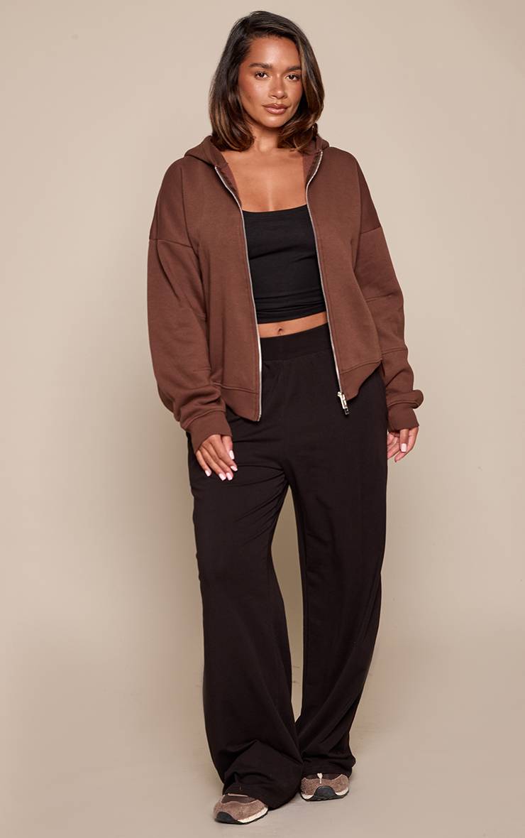 Chocolat Sweat À Casynthétiqueche Zippé Shape