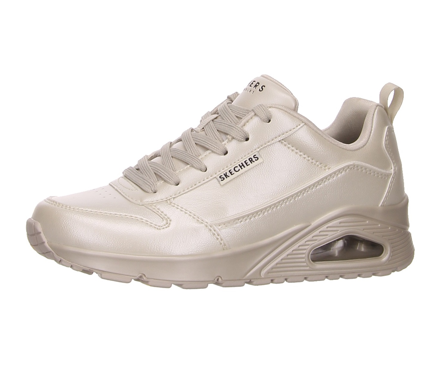 Skechers Sneaker perlmutt weiss/weiss kombi