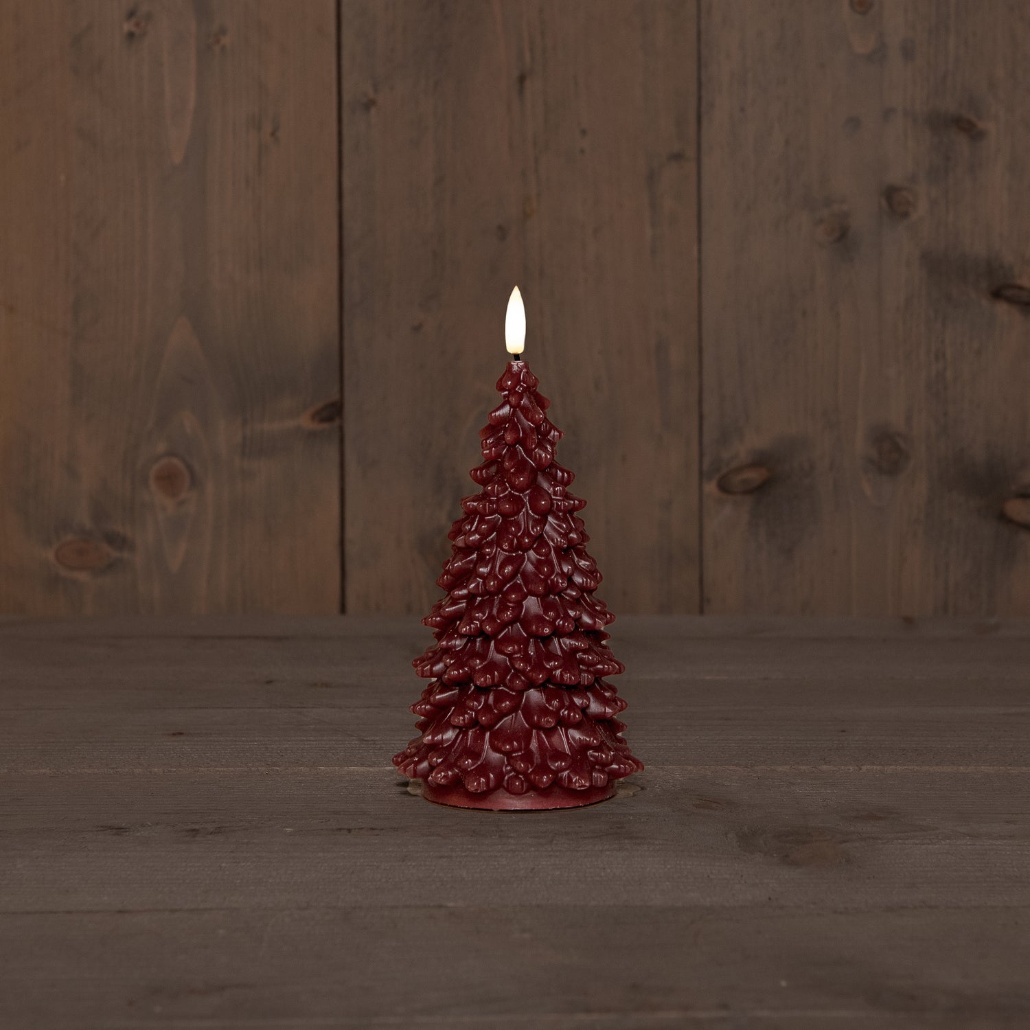 Anna's Collection led stompkaars Sito rood D 9,5 H 20 cm