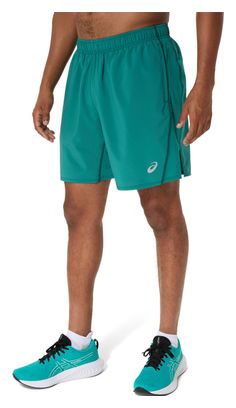 Short Asics Core Run 7in Vert Homme