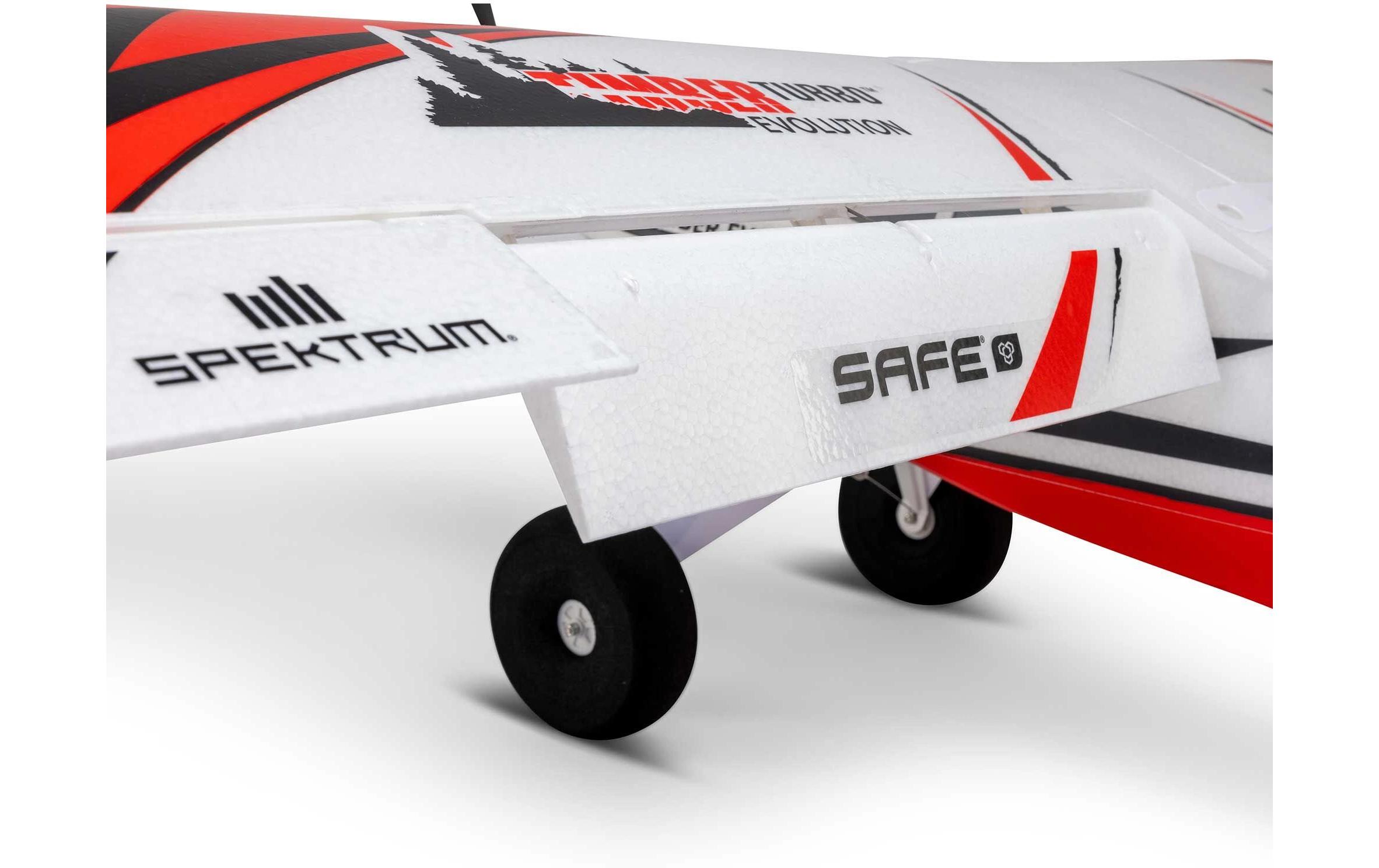Motorflugzeug Turbo Timber Evo 1555 mm, PNP<br>Kompaktes STOL-Flugmodell mit funktioneller und werkseitig eingebauter LED-Lande-, Navigations- und Stroboskopbeleuchtung