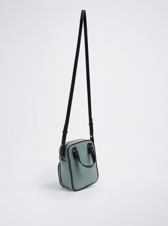 Bolsa de ombro em nylon - Verde