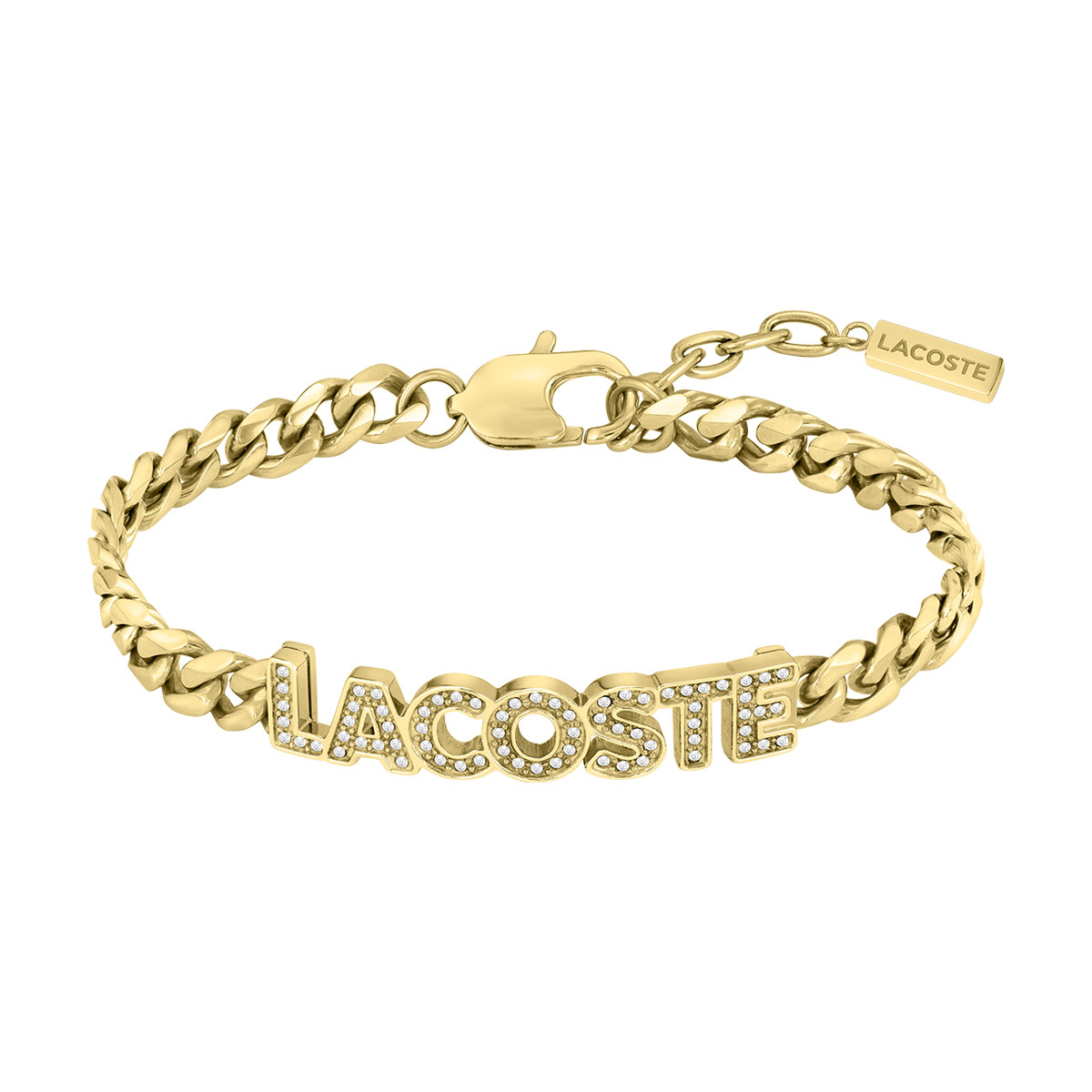Bracelet LACOSTE acier doré