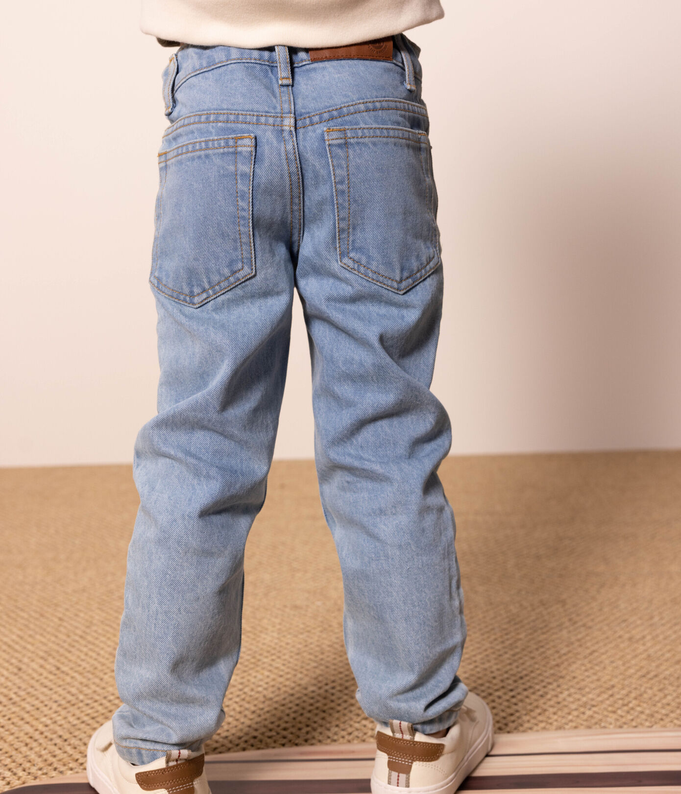 Pantalon droit en denim enfant garçon