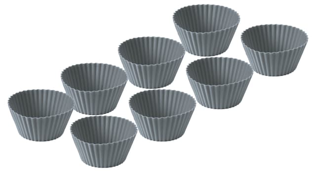 Funktion Muffinform 8 stk. Grå