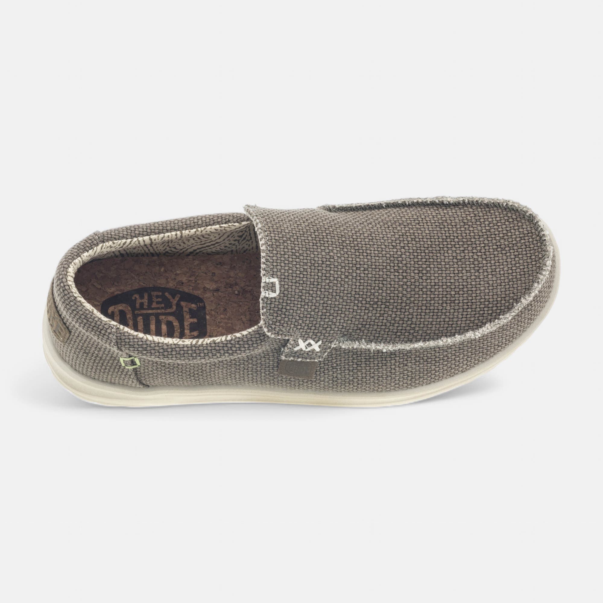 Baskets en toile Homme marron