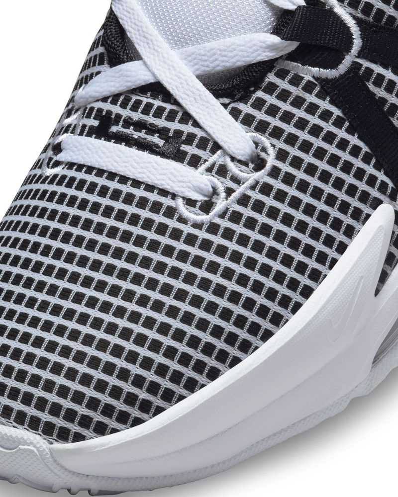 Chaussures de basket Nike LeBron Witness 7 Blanc & Noir pour homme