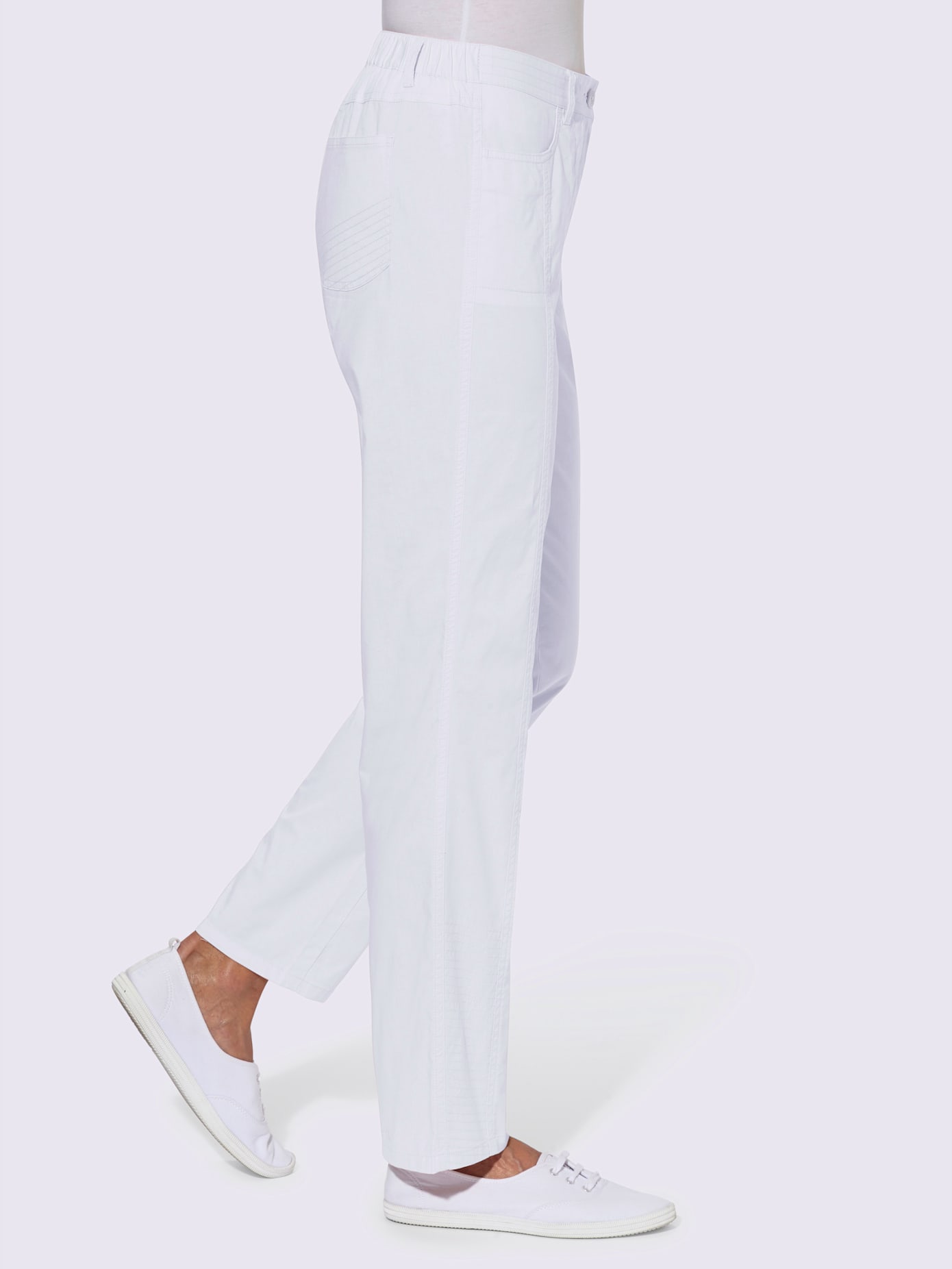 Pantalon extensible qualité coton