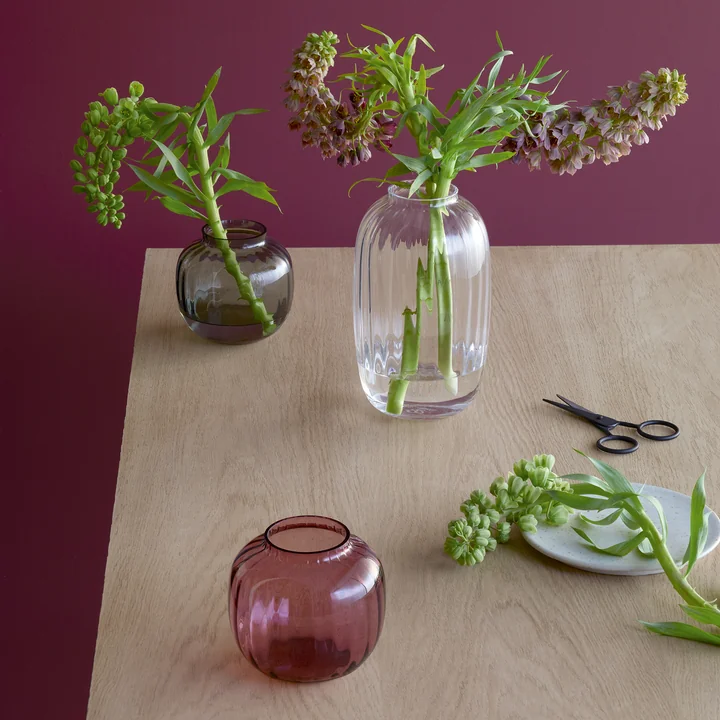 Holmegaard - Primula Vase H 25,5 cm, klar