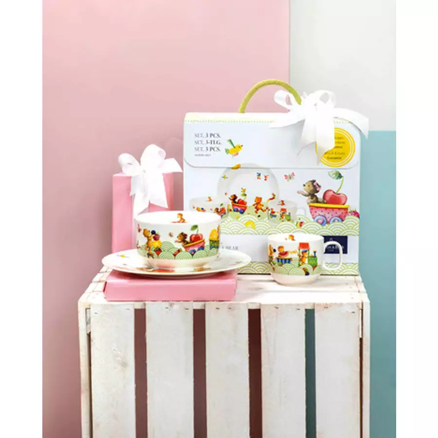 Villeroy & Boch Kindergeschirr Hungry as a Bear bunt