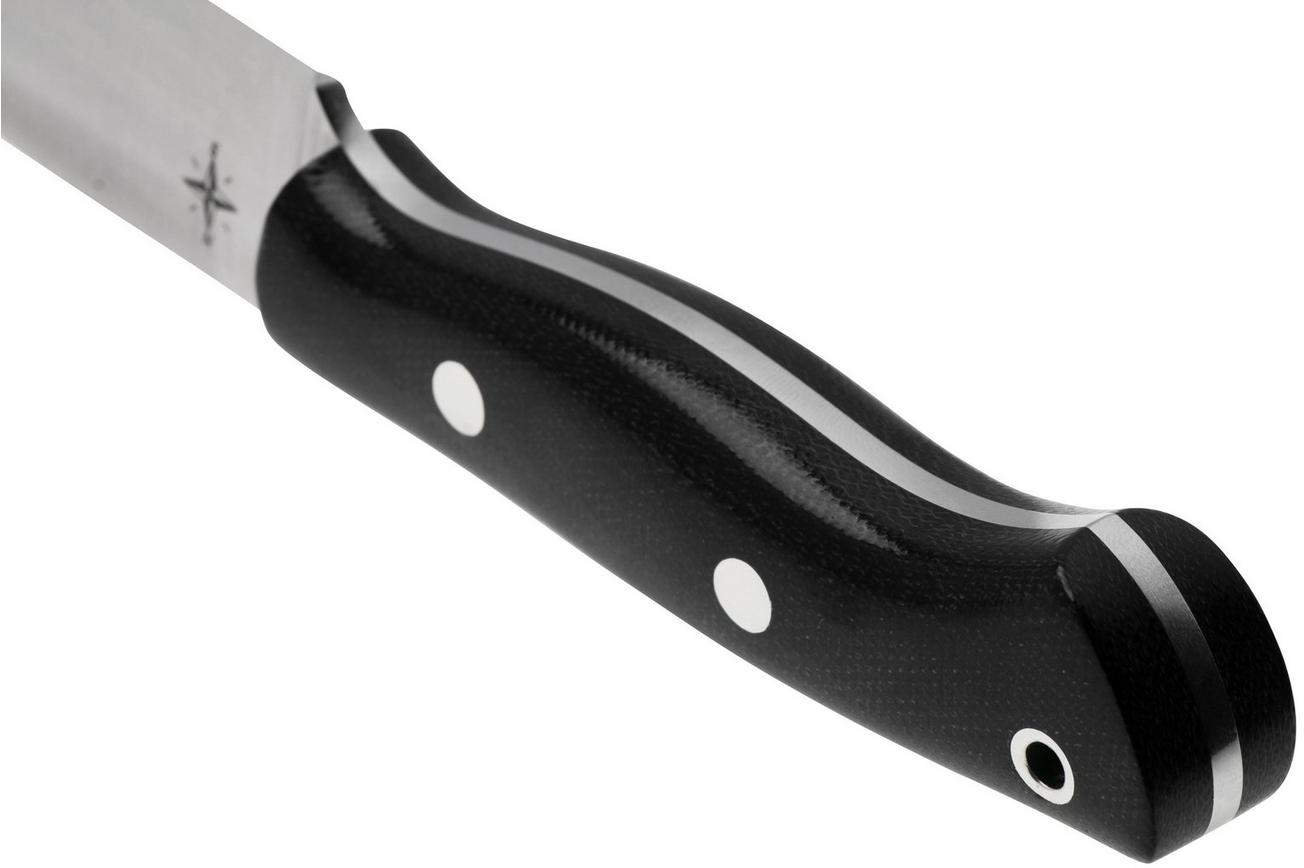 Bark River Mini Aurora CPM 3V, Black Canvas Micarta, bushcraft
