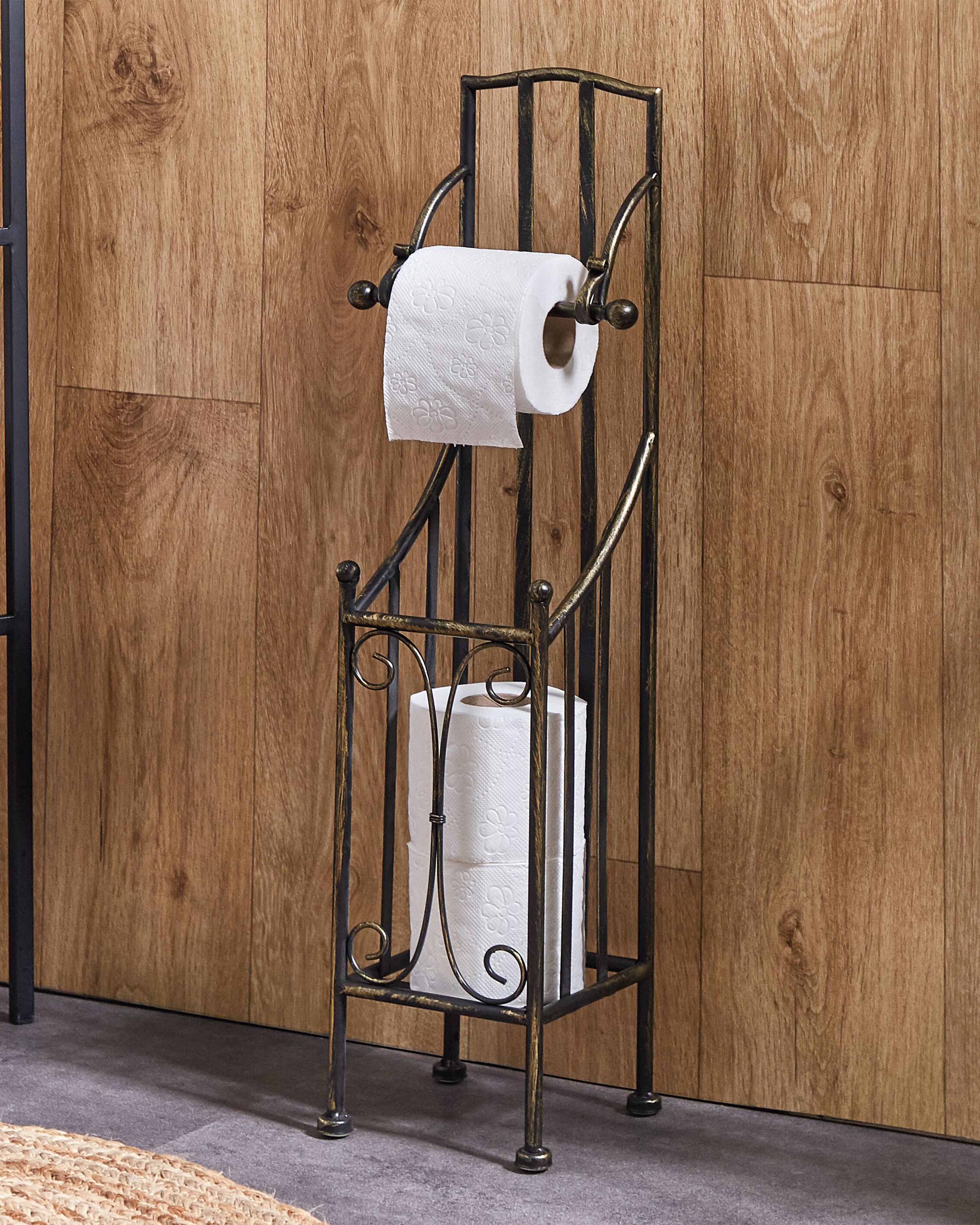 Toiletrolhouder BRISA Metaal Zwart