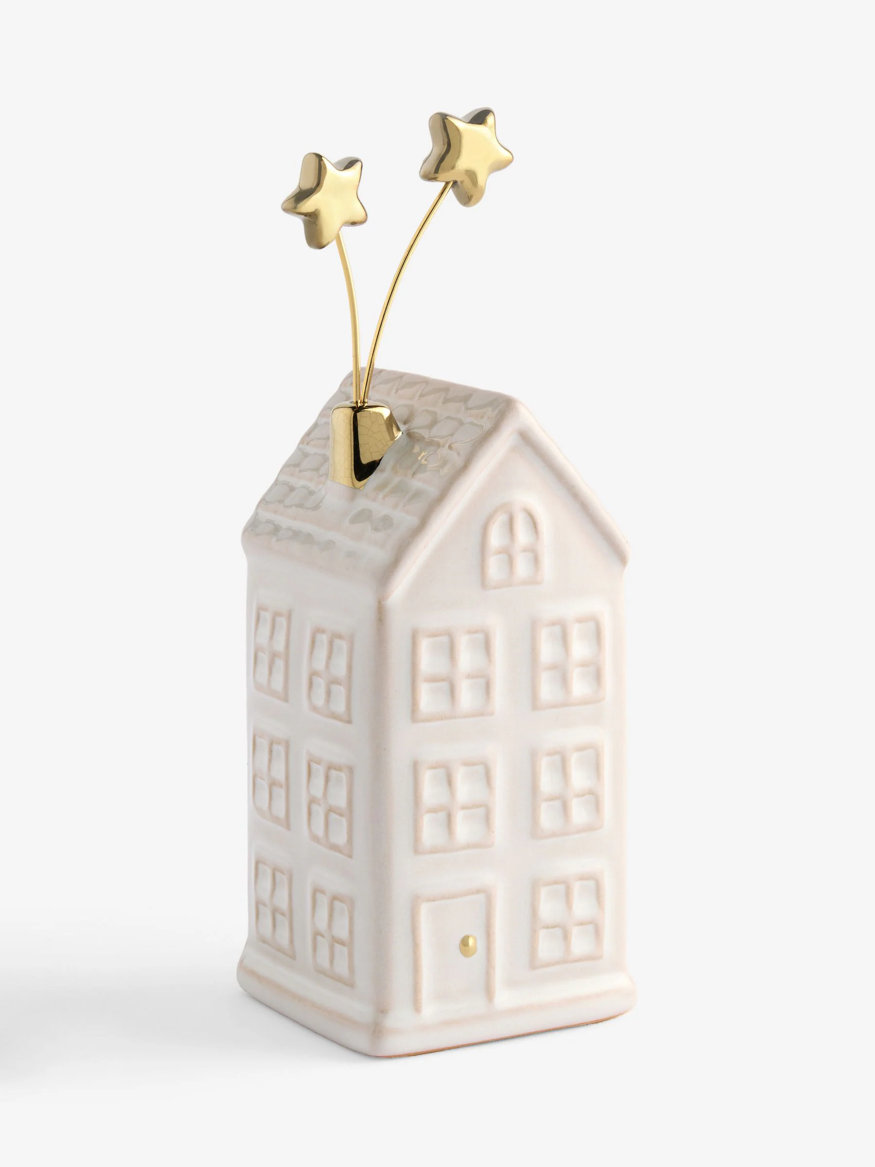 Ceramic Winter House Ornament